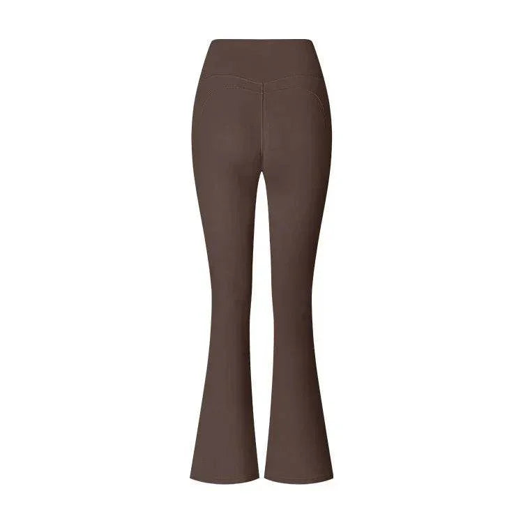 Women’s Flared Yoga Pants – High Waist Fitness Trousers - ZA-Zola