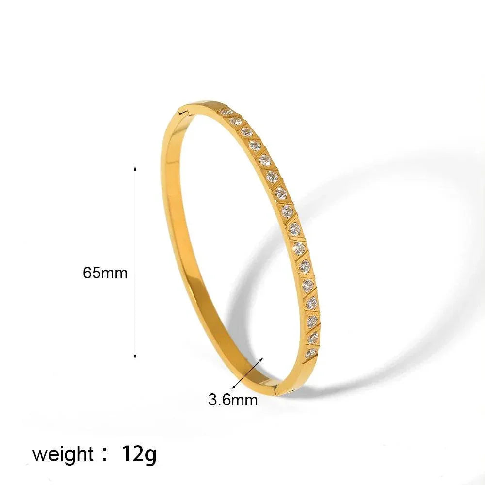 Titanium Steel Star Buckle Bracelet – INS Style - ZA-Zola