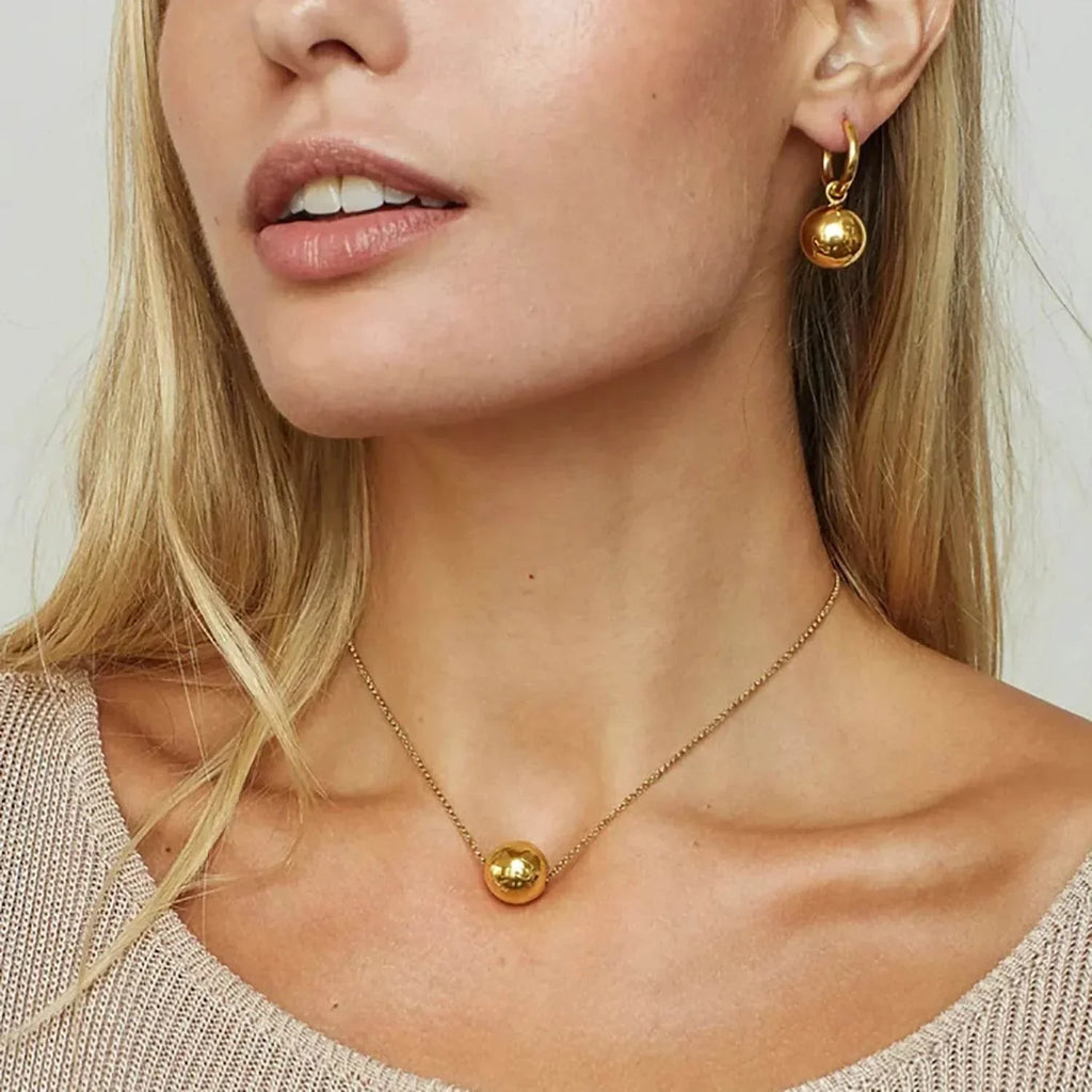 Pull-out 18K Gold Stainless Steel Necklace - Shop Now 18K Gold Necklace - ZA-Zola