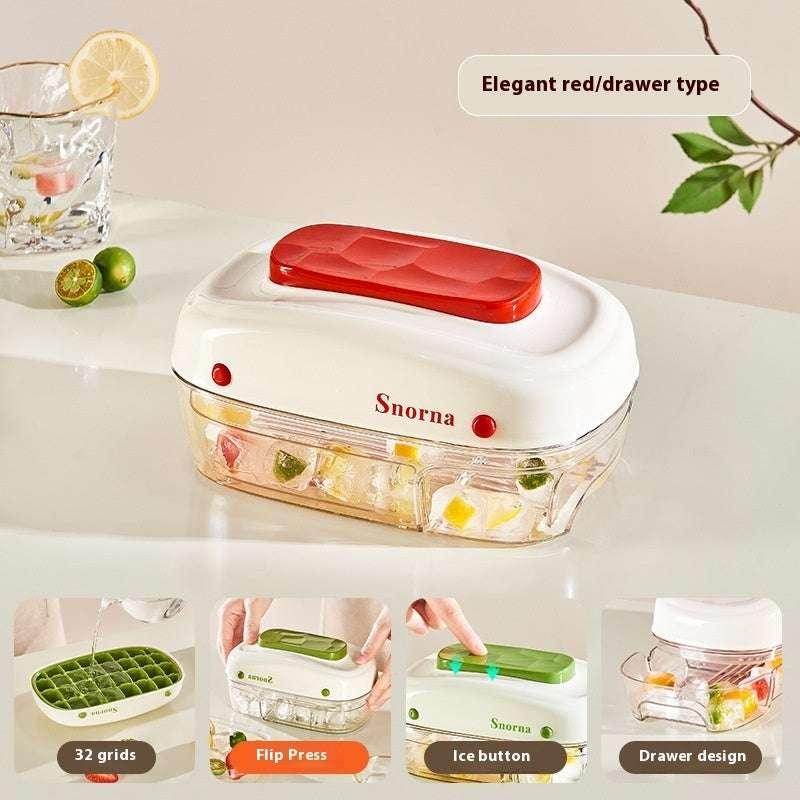 Food Grade Ice Tray with Lid – Press and Release Mold - ZA-Zola