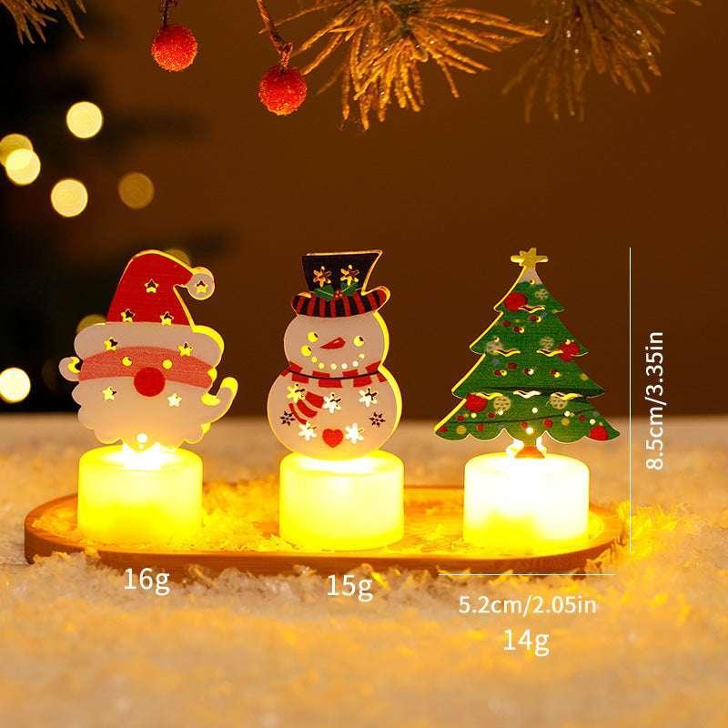 LED Electronic Candle Lights Christmas Decor | Cute Holiday Ornaments - ZA-Zola