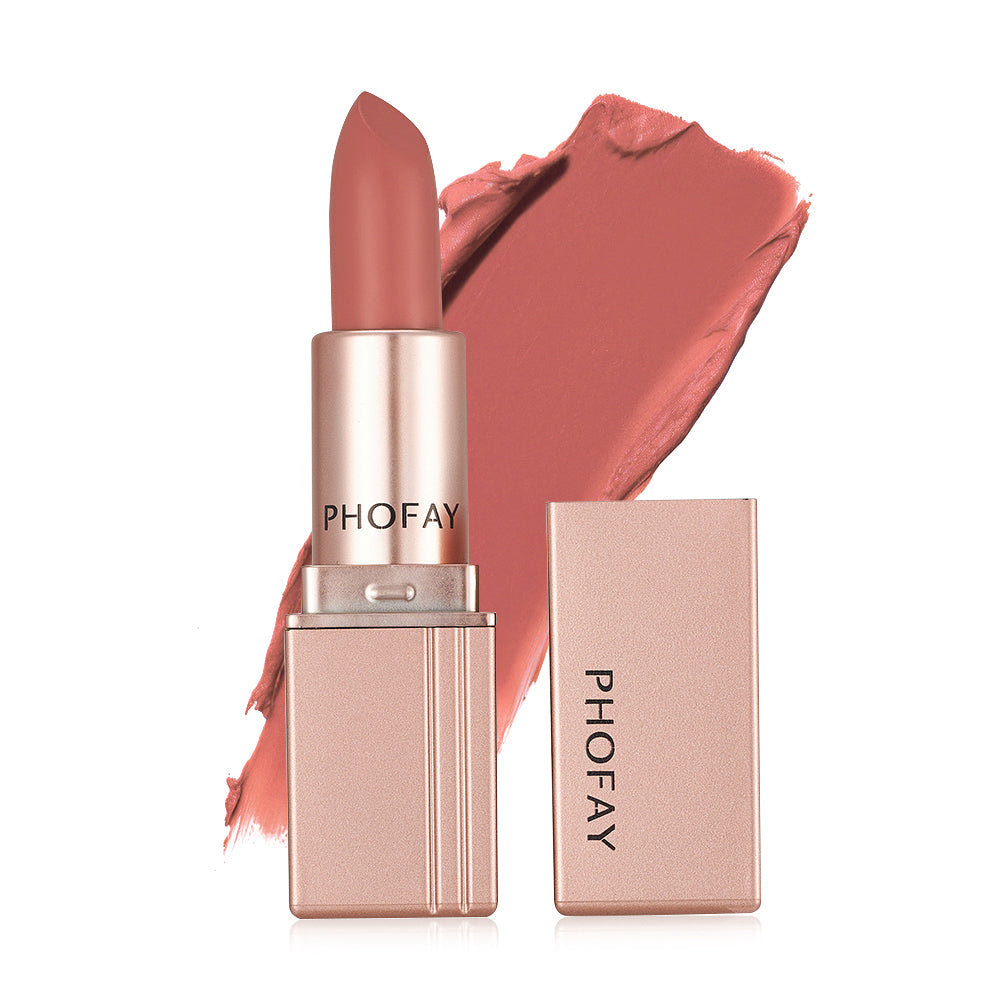 PHOFAY Matte Lipstick | Long-Lasting Waterproof Lip Color