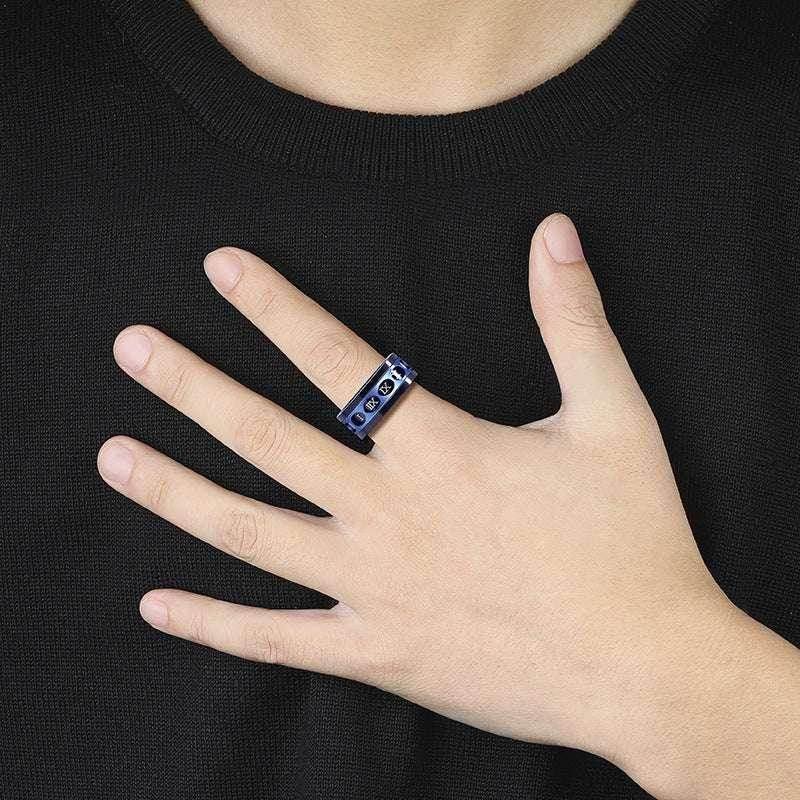 Titanium Steel Hip Hop Ring for Men & Women - ZA-Zola