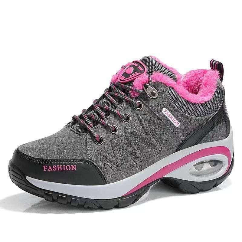 Women’s Thick Sole Hiking Sneakers – Stylish Comfort - ZA-Zola