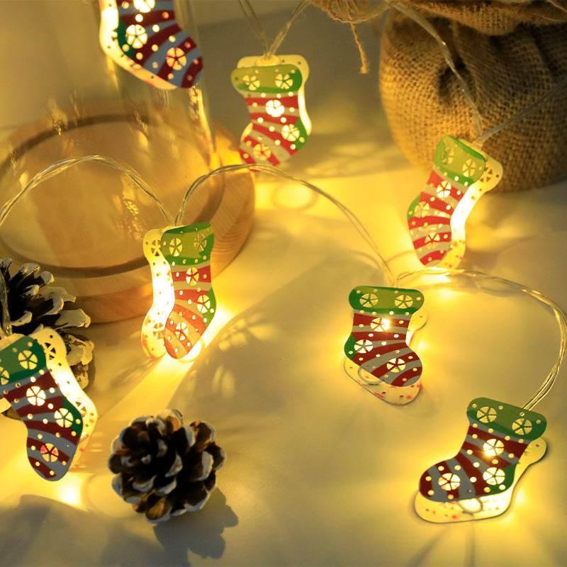 Christmas LED Light String Santa & Snowman Décor - ZA-Zola