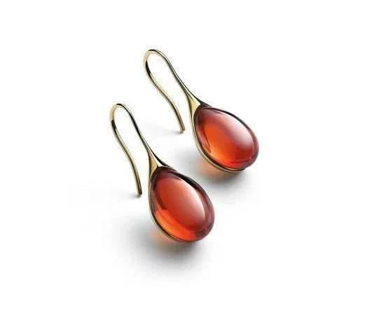 Nine-Color Cat's Eye Gem Earrings – Elegant Shine - ZA-Zola