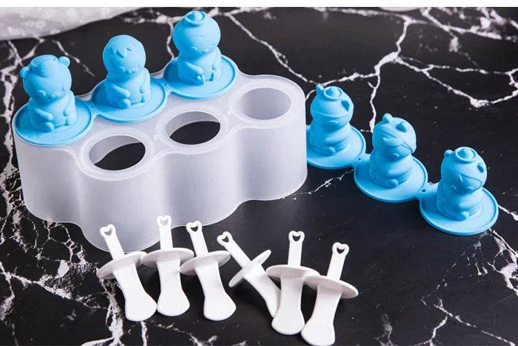 Creative Silicone Ice Cream Mold – DIY at Home - ZA-Zola