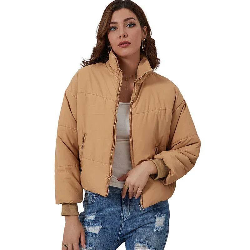 Lapel Warm Long Sleeves Coat for Women - Winter Outerwear - ZA-Zola