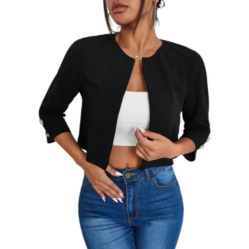 Shop Solid Color Slit Bomber Jacket for Women | Trendy UK Fashion - ZA-Zola