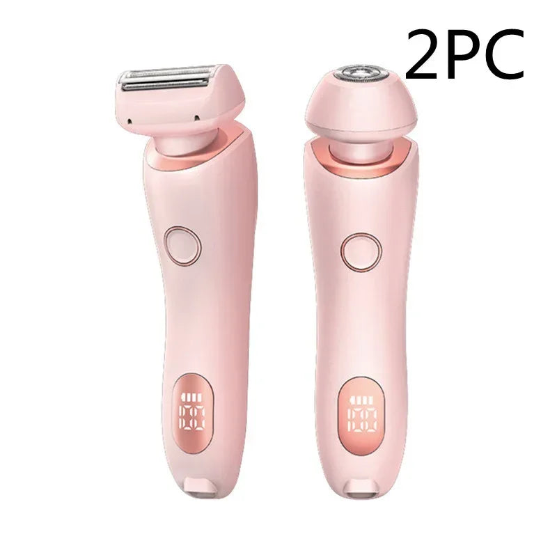 Women Electric Shaver – 2 in 1 USB Rechargeable Hair Remover - ZA-Zola