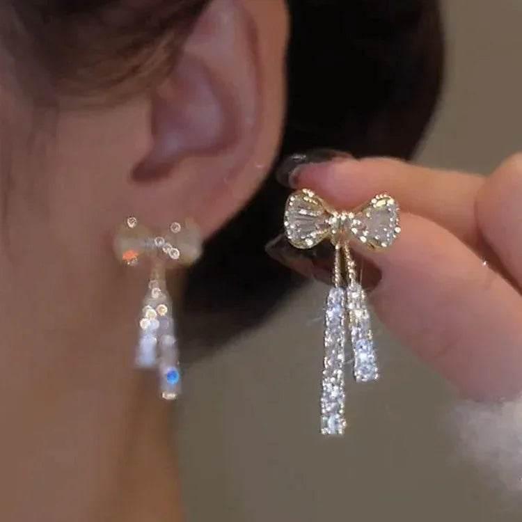 Butterfly Rhinestone Earrings – Fashion Jewelry - ZA-Zola