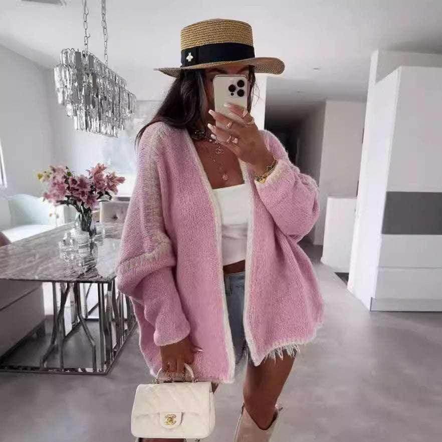 Cozy Chunky Knit Cardigan – Soft & Slouchy Vibes - ZA-Zola