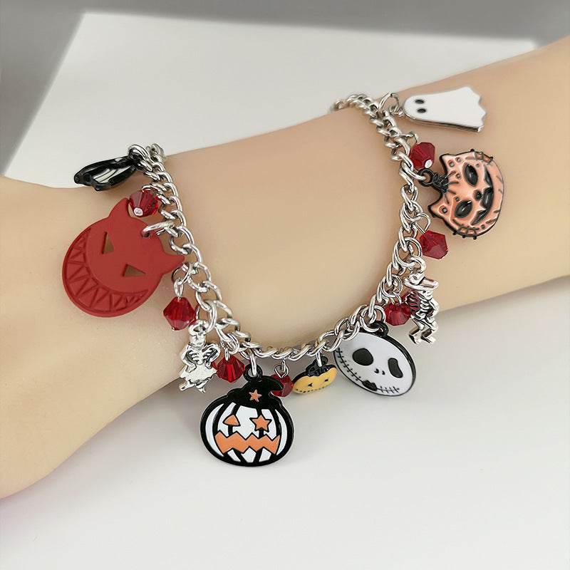 ZA-Zola Pumpkin Skull Ghost Halloween Bracelet - ZA-Zola