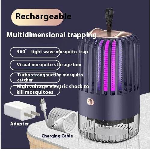 Electric Shock Mosquito Killer Lamp – Camping & Indoor Use (Rechargeable) - ZA-Zola