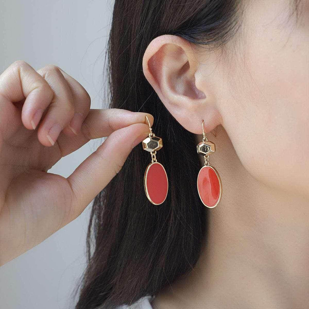 Buy Colorful Flower Stud Earrings -colorful flower earrings - ZA-Zola