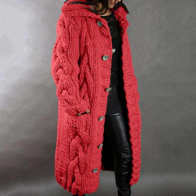 Plus Size Women Cardigan | Long Sweater Coat - ZA-Zola