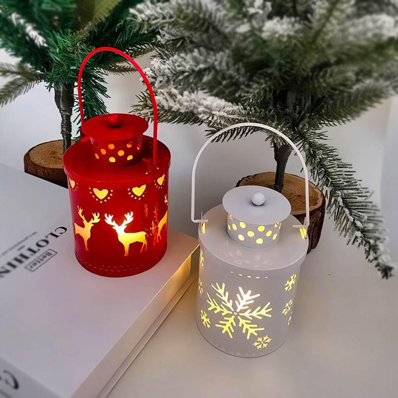 Christmas LED Candle Lanterns Nordic Wind Lights - ZA-Zola