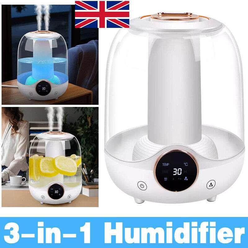 Buy 3L Essential Oil Aroma Diffuser – Humidifier & Air Purifier - ZA-Zola