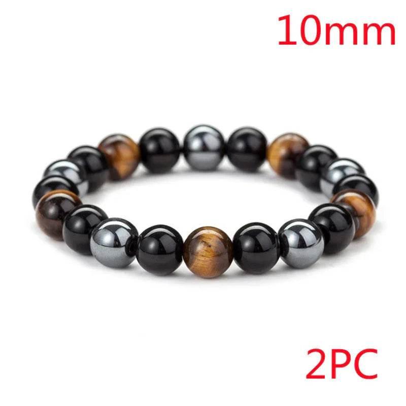 Tiger Eye Stone Bracelet – Natural & Handwoven - ZA-Zola