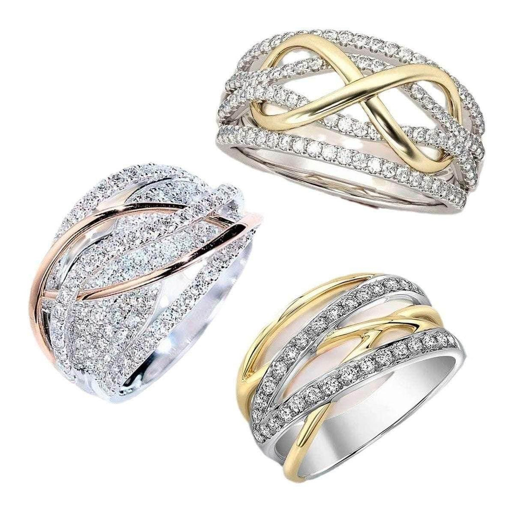 Exquisite Line Winding Design Ring for Women - ZA-Zola