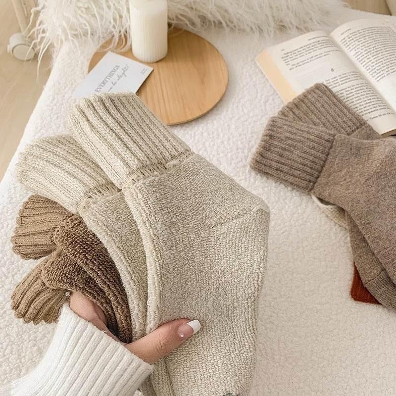Winter Warm Knitted Socks | Cozy Thick Loop Floor Socks - ZA-Zola