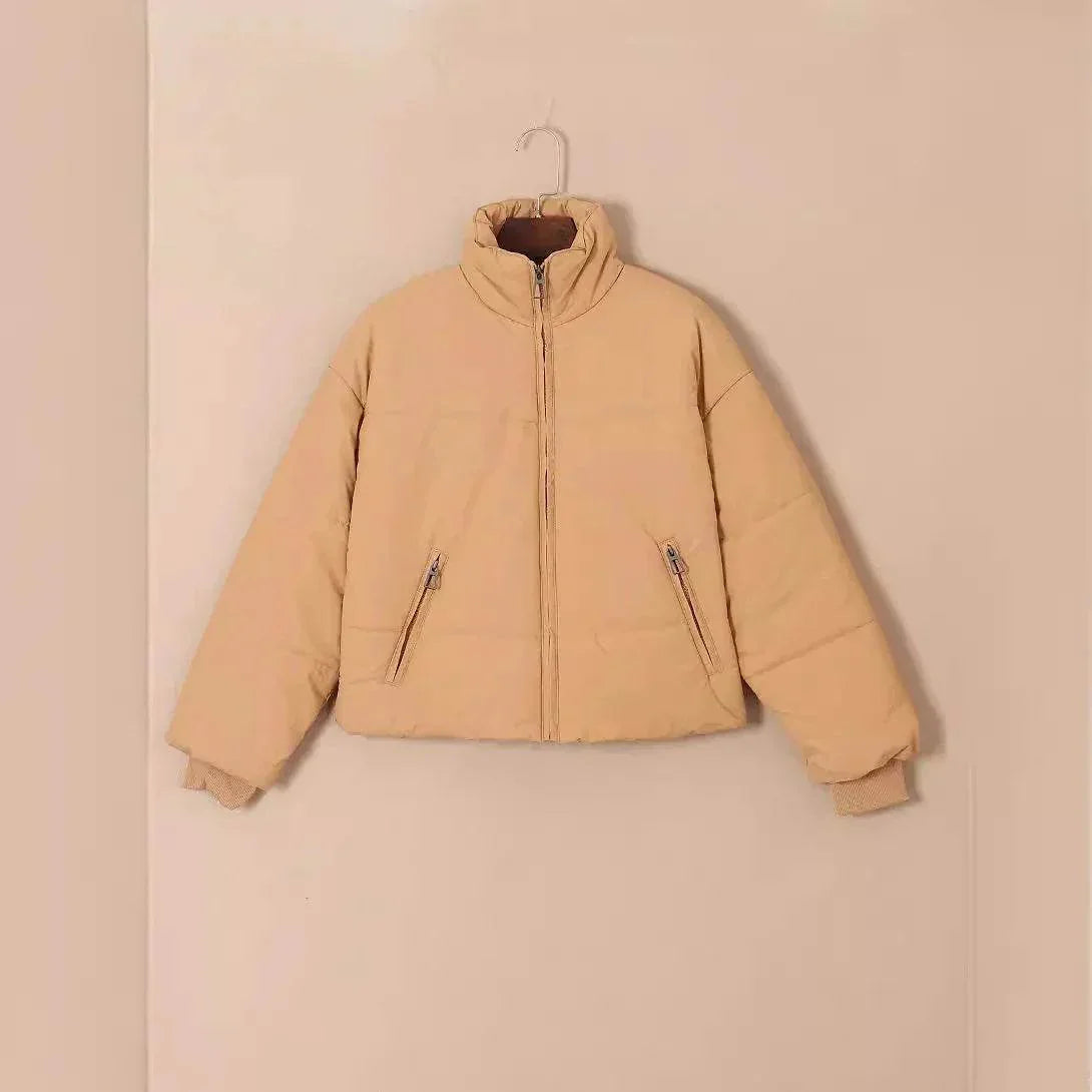 Lapel Warm Long Sleeves Coat for Women - Winter Outerwear - ZA-Zola