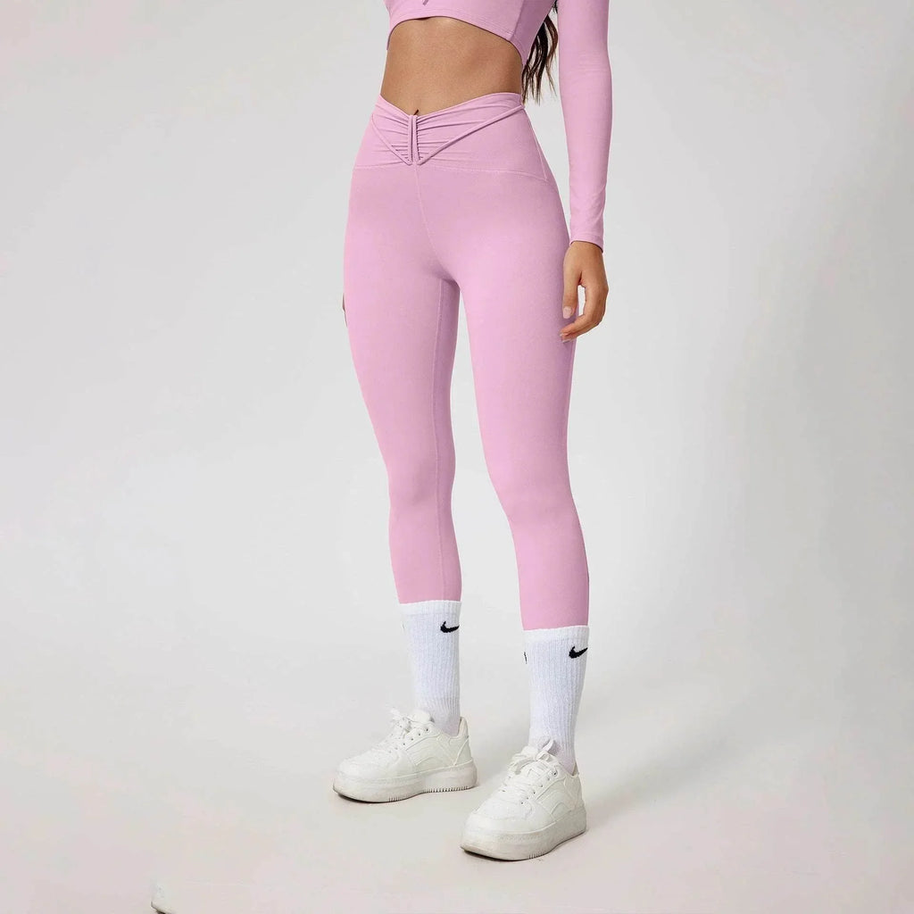 High Waist Seamless Yoga Pants – Shaping & Breathable Leggings - ZA-Zola
