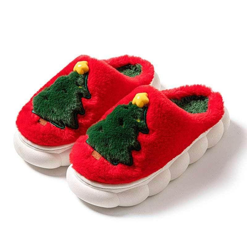 Christmas Tree Slippers – Cozy Festive Comfort - ZA-Zola