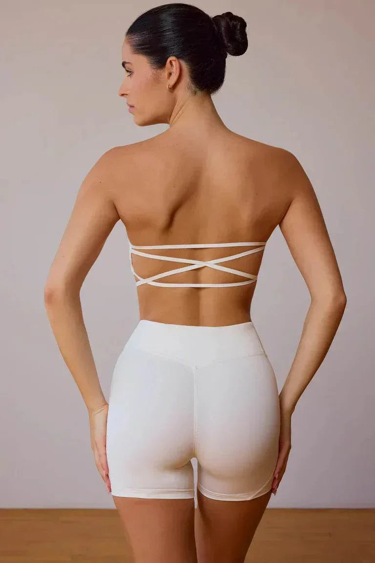 Beauty Back Yoga Tube Top Vest – Sports Workout Tank - ZA-Zola
