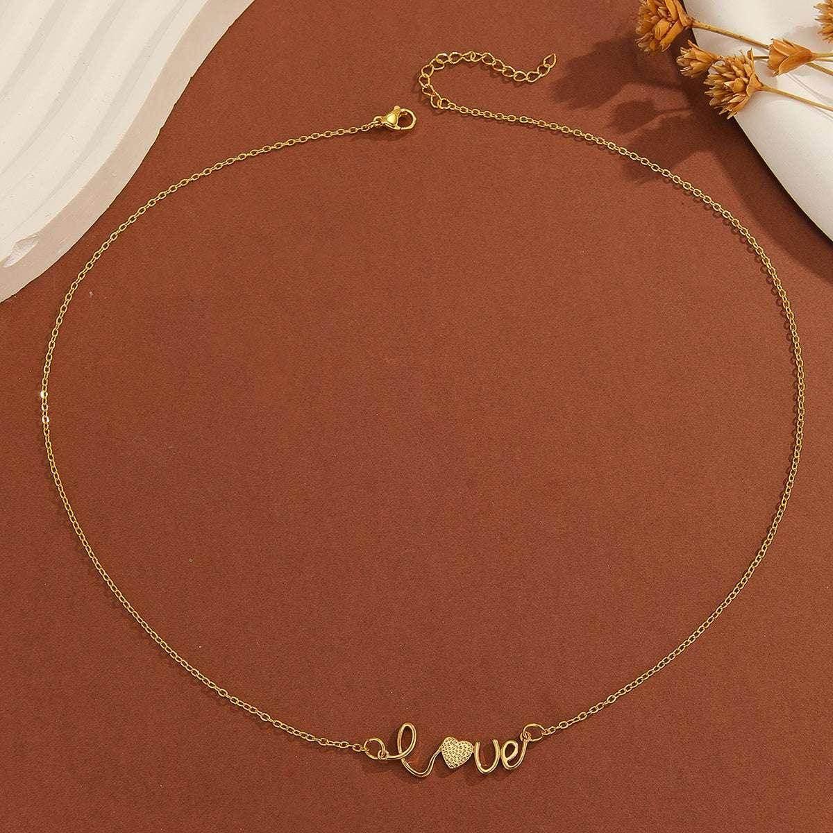 Infinity Love Pendant Necklace for Women - ZA-Zola