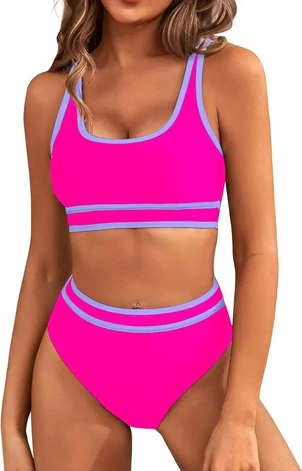 Tight-Fit Bikini | Sexy Solid Swimsuit – Buy Now - ZA-Zola