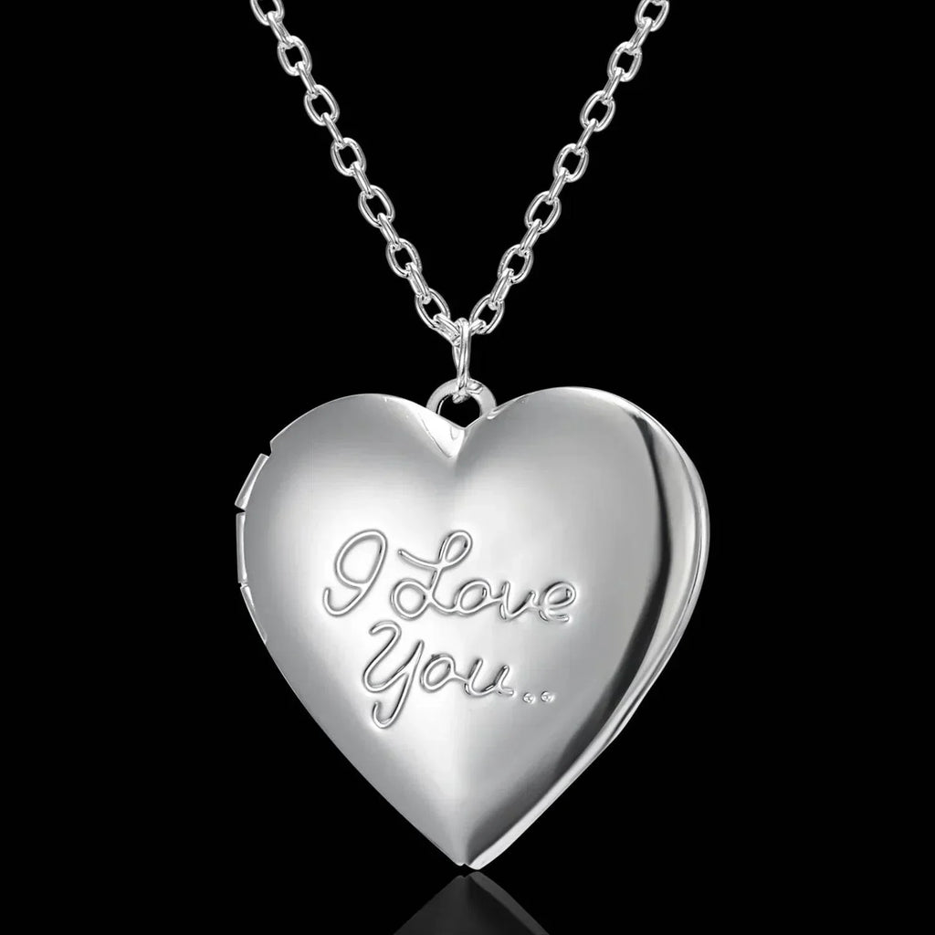 Personalized Heart Photo Necklace – Valentine's Gift - ZA-Zola