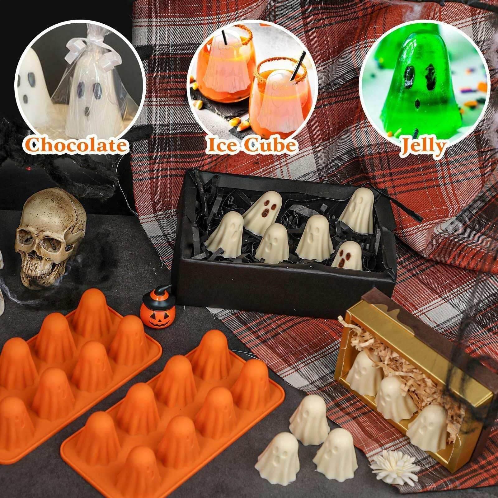 ZA-Zola Ghost Silicone Mold Halloween Kitchen - ZA-Zola