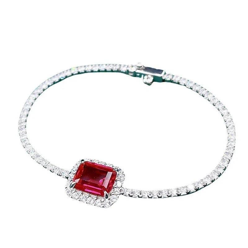 Buy S925 Sterling Silver Emerald Bracelet - Shop Now! - ZA-Zola