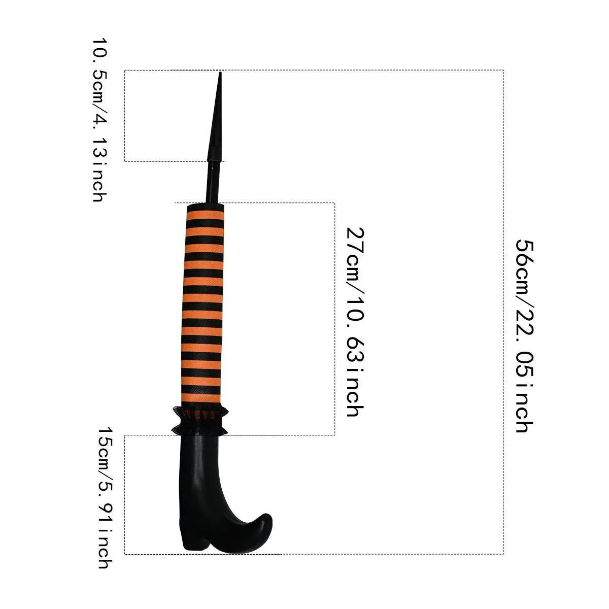 ZA-Zola Halloween Inverted Elf Witch Leg Prop - ZA-Zola