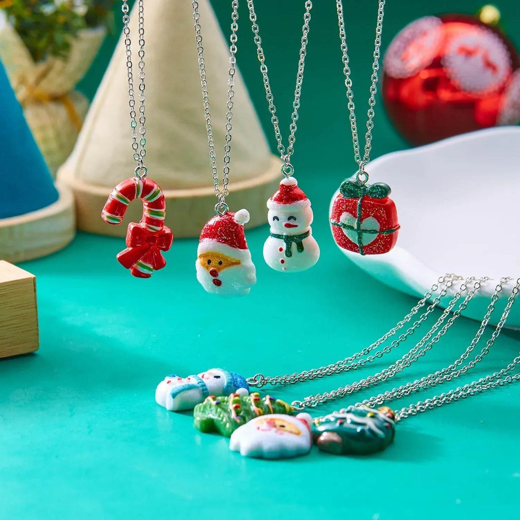 Shop Cute Cartoon Christmas Necklace – Festive Charm - ZA-Zola