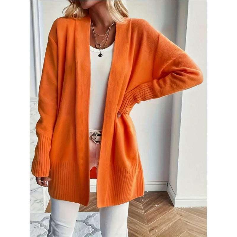 Shawl Sweater with Pockets | Casual Elegant Style - ZA-Zola