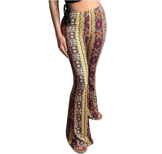Sexy Slim Print Pants for Women – Low Waist Fit - ZA-Zola