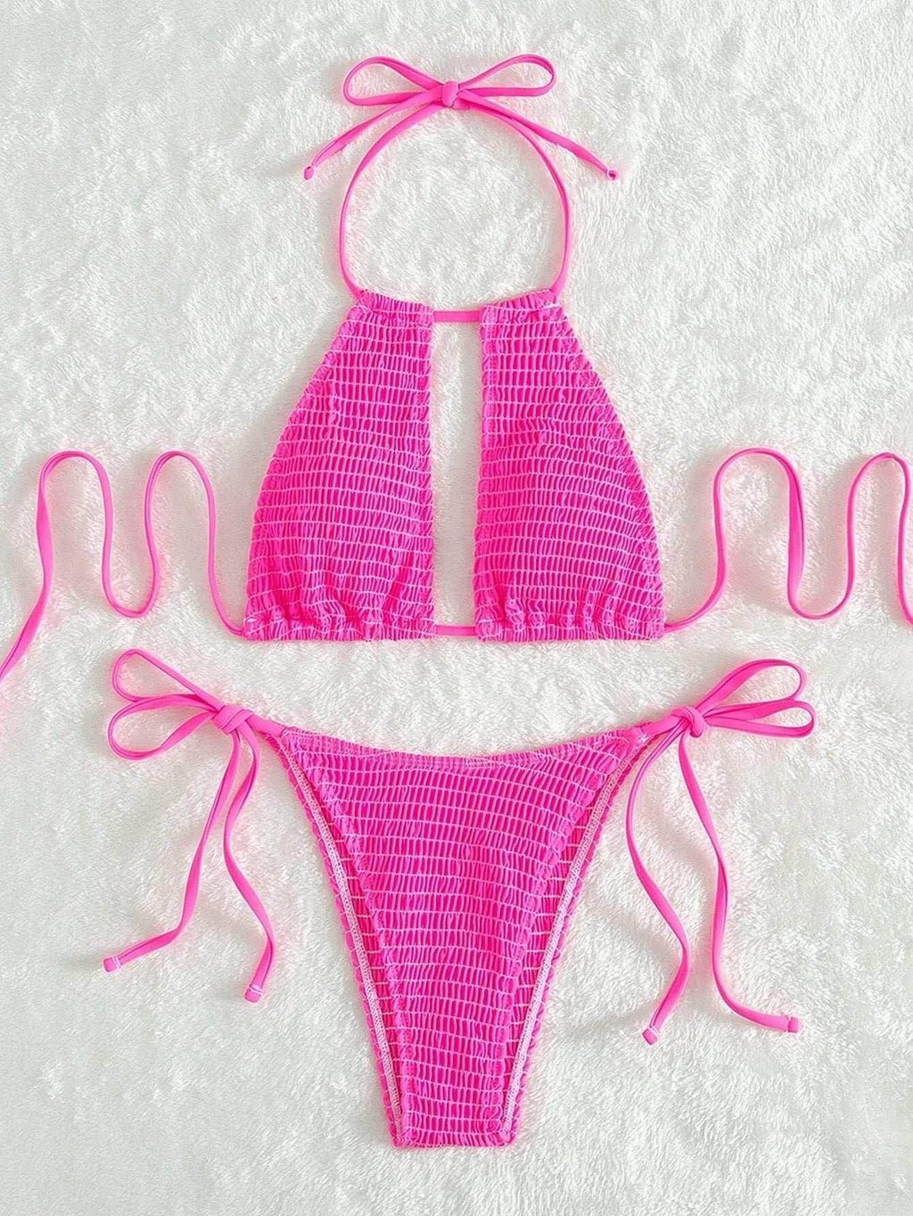Women’s Two-Piece Split Bikini Set - ZA-Zola