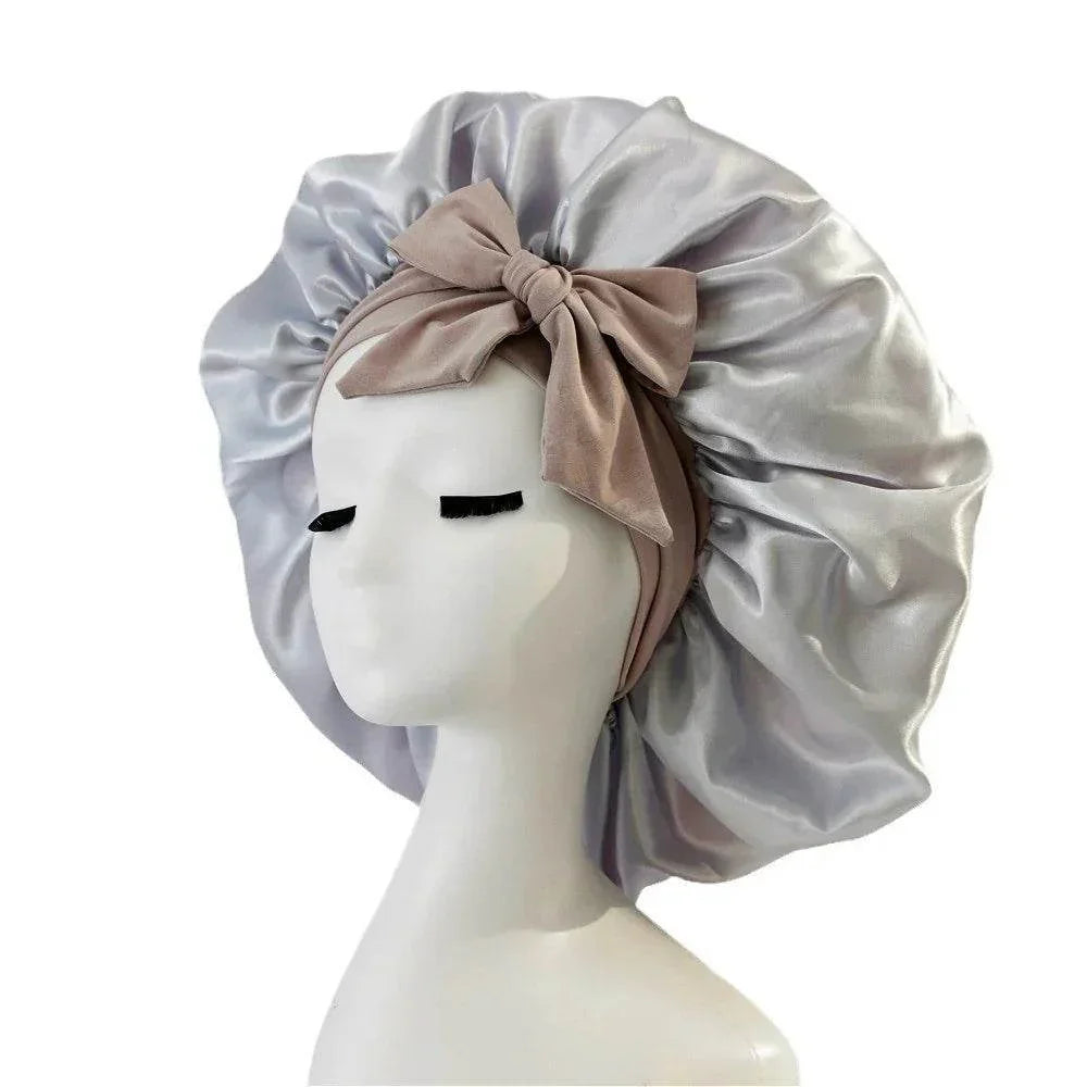 Silk Satin Bonnet for Sleeping – Hair Protection Cap - ZA-Zola