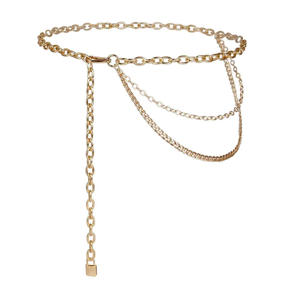 Summer Body Jewelry - Hip Hop Punk Waist Chain for Women - ZA-Zola