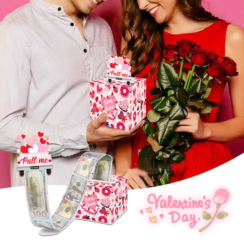 Valentine’s Day Surprise Explosion Gift Box | DIY Money Box