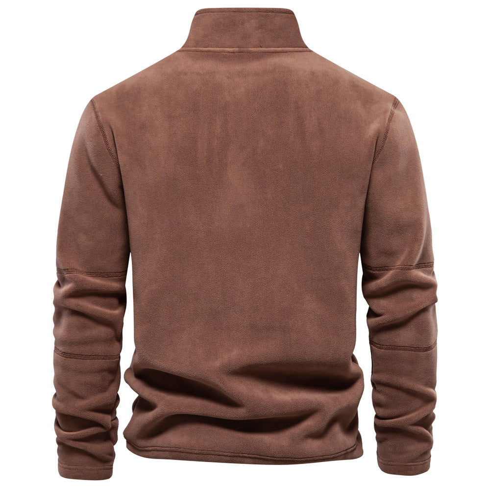 Men’s Fleece Zipper Sweatshirt | ZA-Zola
