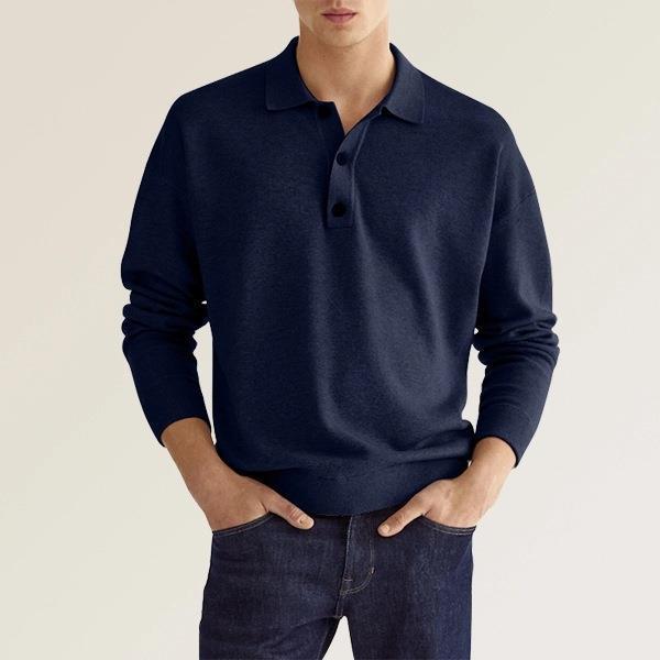 Men’s V Neck Polo Jacket Shirt | ZA-Zola