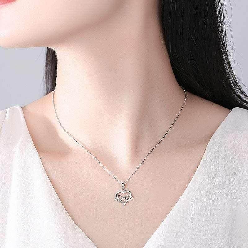 Shop Unlimited Love Necklace – Perfect Valentine Gift! - ZA-Zola