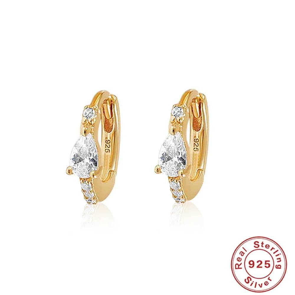 Women’s Sterling Silver Round Earrings - Shop Now! - ZA-Zola