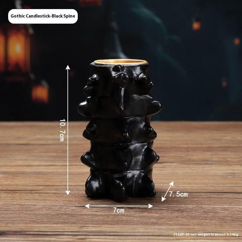 Halloween Gothic Heart Candlestick – Horror Décor - ZA-Zola