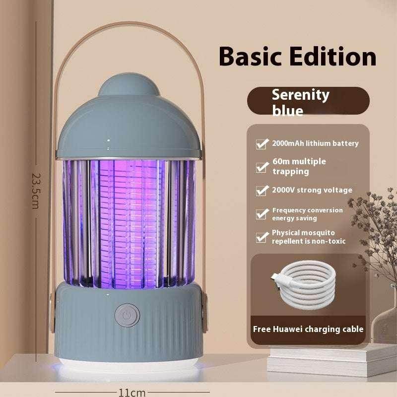 Electric Shock Mosquito Killer Lamp – Camping & Indoor Use (Rechargeable) - ZA-Zola