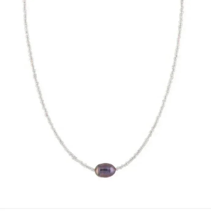 Freshwater Pearl Vintage Beaded Necklace Women - ZA-Zola