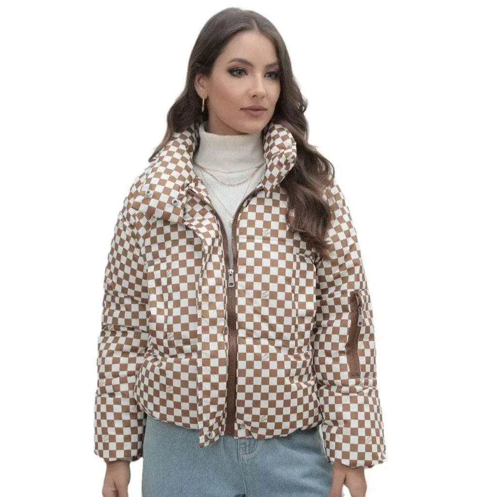 Women’s Warm Cotton Jacket – Cozy Street Style Puffer - ZA-Zola